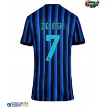 Ženski Nogometni dresi Inter Milan Piotr Zielinski #7 Domači 2025-26 Kratek Rokav